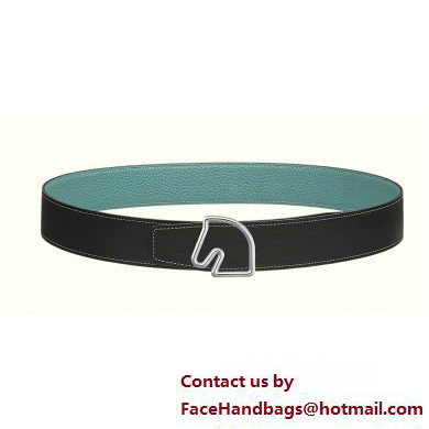 Hermes Tete de Cheval belt buckle & Reversible leather strap 38 mm 03 2023